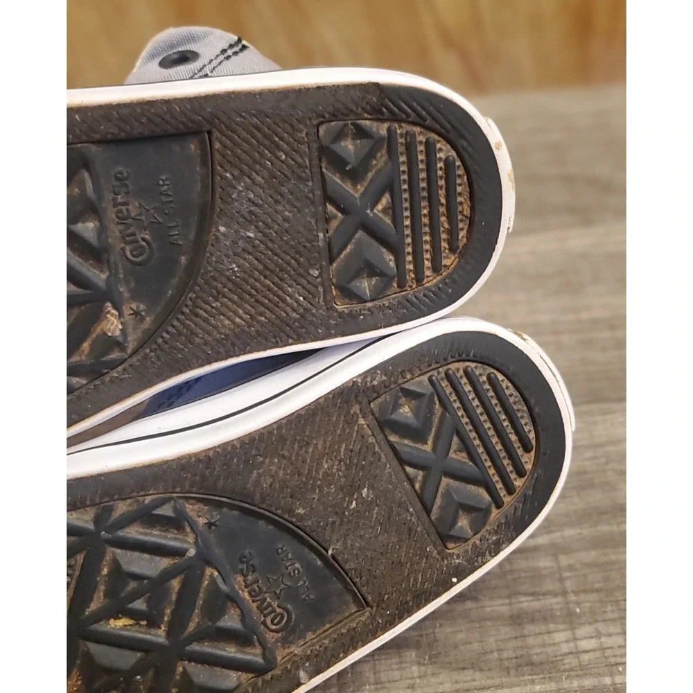 Converse Chuck‎ Taylor All Star Midtop Sneaker Shoes Toddler Size 6 Gray Green